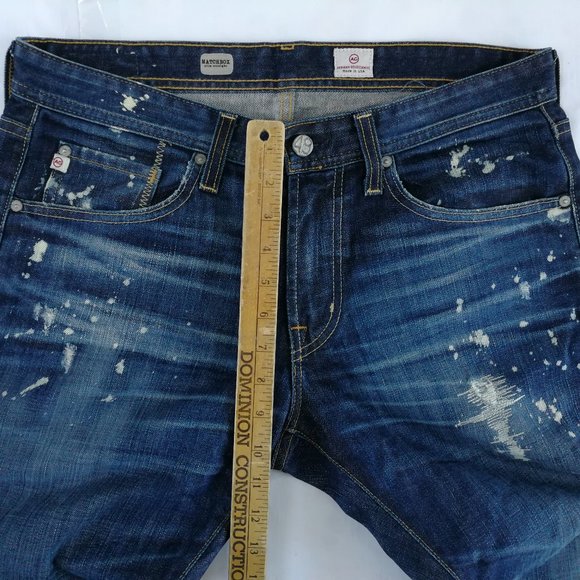 AG Adriano Goldschmied Matchbox Slim Straight 32 - Picture 9 of 10